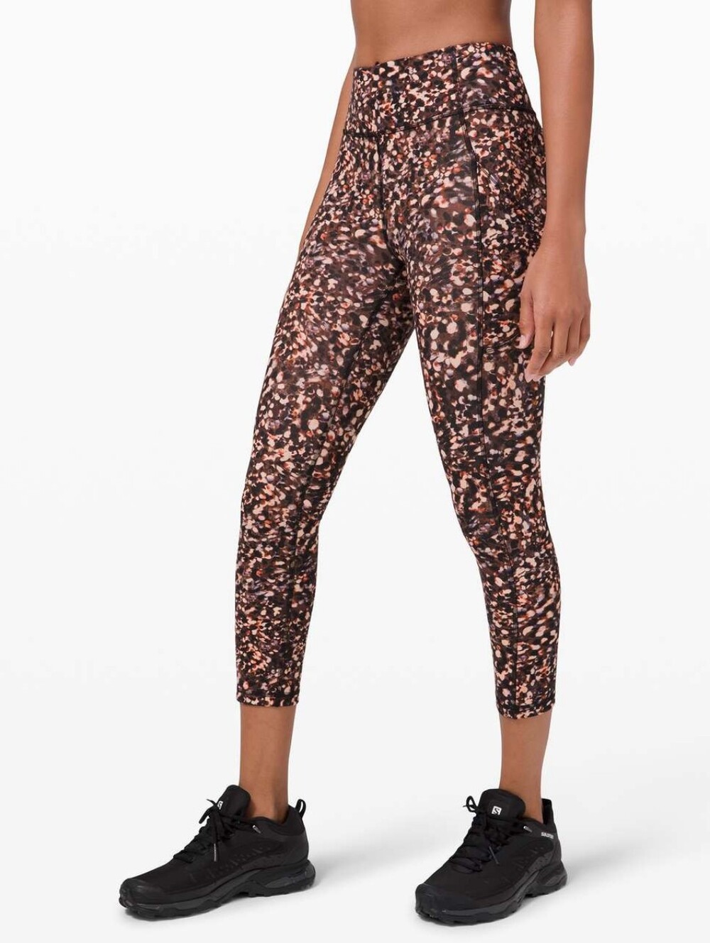 Lululemon Invigorate High-Rise Crop 23" Motion Flux Multi Sz 6